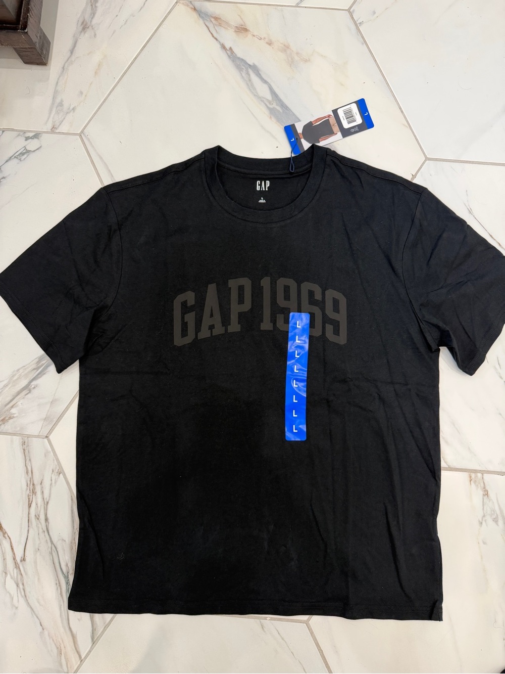 Gap Men’s Basic T-Shirt Black NWT Large